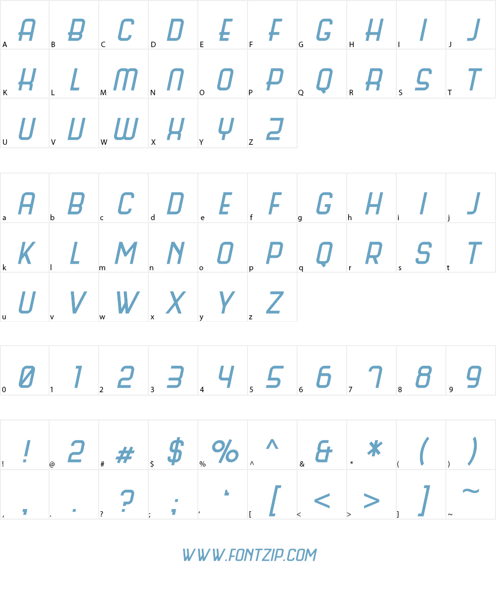 Science Fair Font Character